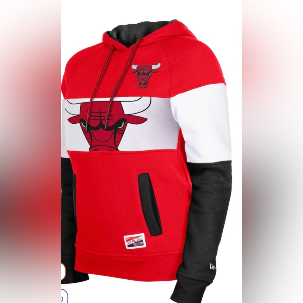 Womens New Era Chicago Bulls Hoodie Large NIP